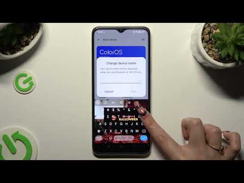 How to Change Device Name on Oppo A38? Open Device Settings & Manage Network / Bluetooth Name!