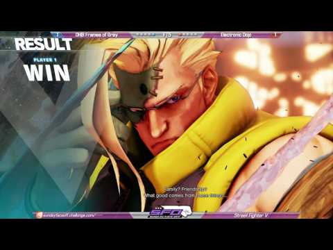 Rival Scenes 2016 - SFV DH|8 Frames of Grey vs Electronic Dojo