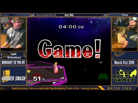 MHM 3-18 [Melee] - + (Peach) vs PA Blahguy (Luigi) - Pool 2 WR3