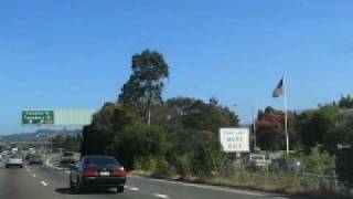 preview picture of video 'Freeway I-101N Corte Madera'
