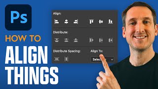 How to Align in Adobe Photoshop