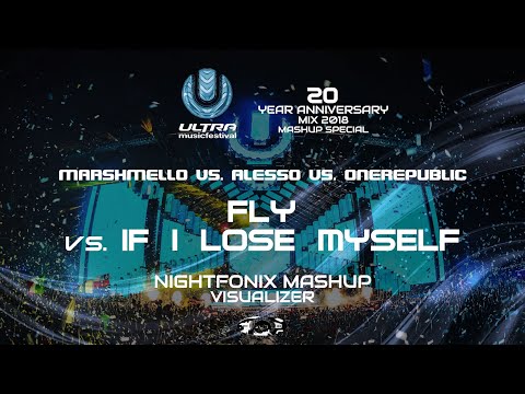 Fly vs. If I Lose Myself (Nightfonix Mashup) [Visualizer]