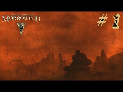 Let's Retro TES III - Morrowind # 1 [Deutsch] [HD]: Eine stürmische Nacht