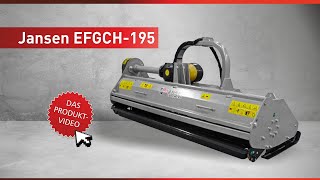 Jansen EFGCH-220 Zúzó/Mulcsozó