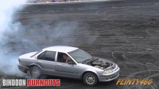 EF Falcon SMACKS the Wall Twice at Bindoon Burnouts