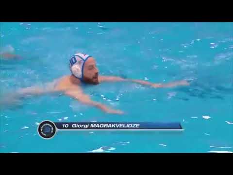 Water-Polo : Magnifique but de Giorgi Magrakvelidze (Dinamo Tbilisi) contre Vouliagmeni