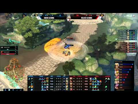 Aware Gaming vs Release Gaming - Game 1 (MLG Smite Pro League - Nov 20 2015)