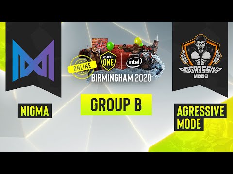 Dota2 - Nigma vs. Aggresive Mode - Game 1 - ESL One Birmingham 2020 - Group B - EU