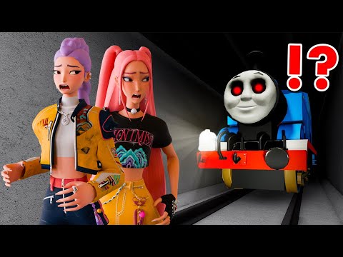 Rumi and Mira Plays Escape From Horror Thomas in Roblox