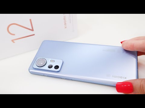 Xiaomi 12X Unboxing ASMR Blue