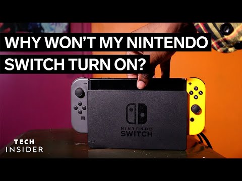 Why Won't My Nintendo Switch Turn On?