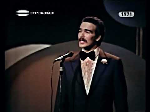 Hugo Maia de Loureiro - Crónica De Um Dia - Festival da Canção RTP 1971 a cores)