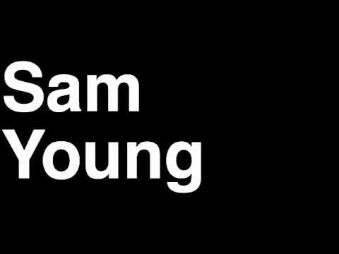 How to Pronounce Sam Young Buffalo Bills NFL Football Touchdown TD Tackle Hit Yard Run