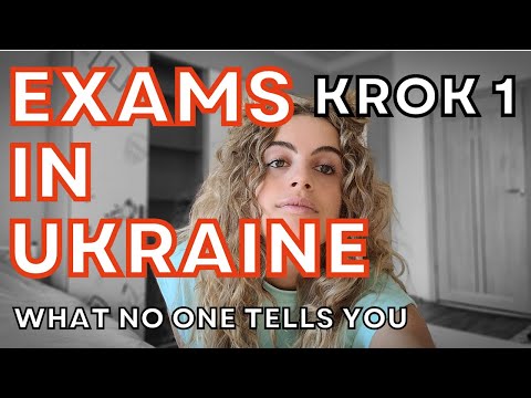 KROK 1 | What NO ONE tells you about exams in Ukraine