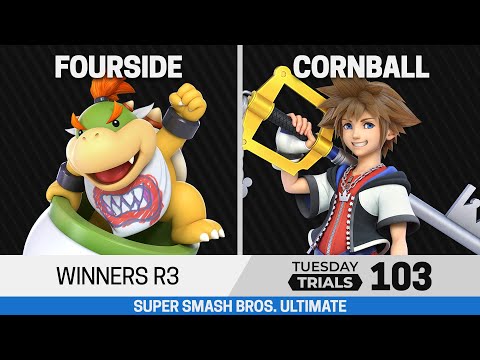 Tuesday Trials 103 SSBU Winners R3 - fourside (Bowser Jr.) vs Cornball (Sora)