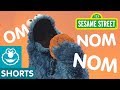 Sesame Street Cookie Monster Eating Mashup