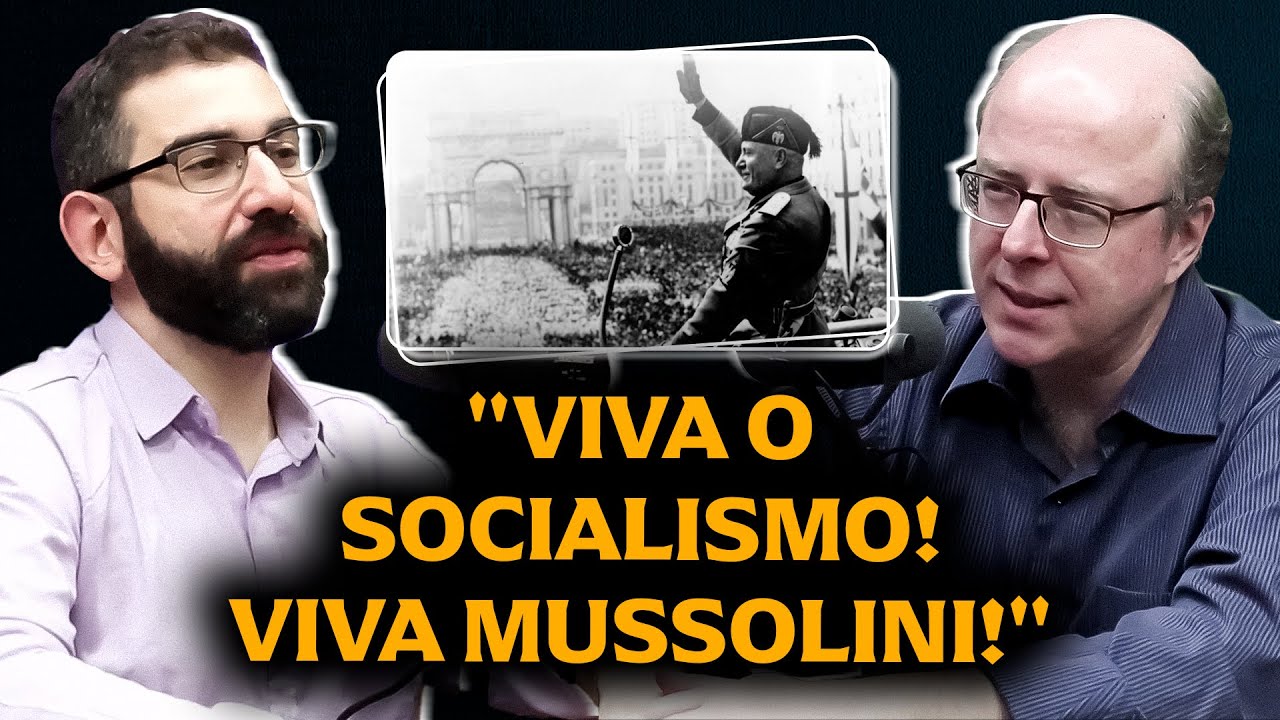 Mestre em Fascismo PROVA que MUSSOLINI era SOCIALISTA
