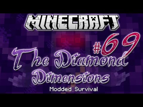 "MOON VILLAGE" | Diamond Dimensions Modded Survival #69 | Minecraft