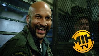 PREDATOR Thomas Jane & Keegan-Michael Key discuss the relationship between the characters they play video