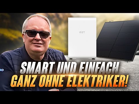 Balcony power station with storage: Dynamic feed-in WITHOUT smart meter! EET Solmate