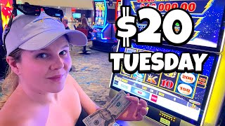 I Put $20 into 10 Different Slots at THE LINQ in Las Vegas.. Here's What Happened!