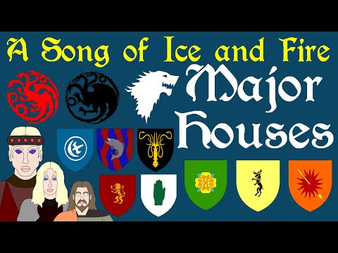 A Song of Ice and Fire: Major Houses of Westeros | Complete History