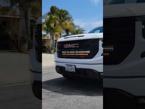 GMC Sierra 1500 LED light bars by M&R Automotive MandRonline