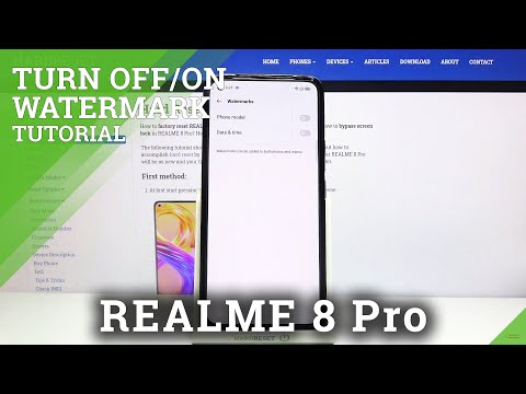 How to Enable/Disable Camera Watermark in Realme 8 Pro – Mark Taken Pictures