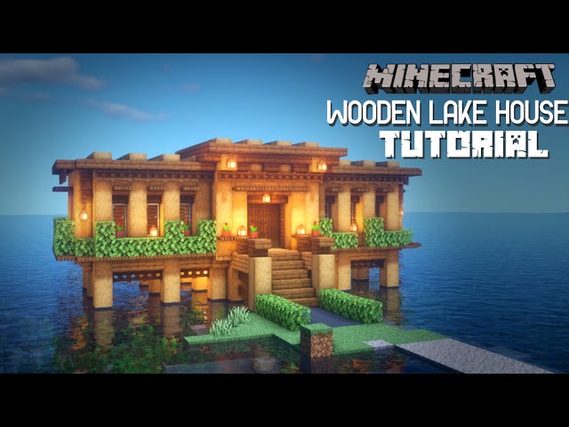 Simple Lake House Minecraft Map