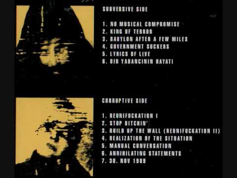 German HipHop Oldschool Vinyl: King size Terror - The Word is Subversion