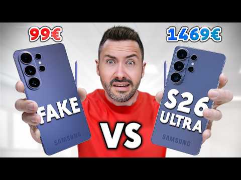 J'ai acheté un Faux Galaxy S26 Ultra à 99€ ! (ils sont forts)