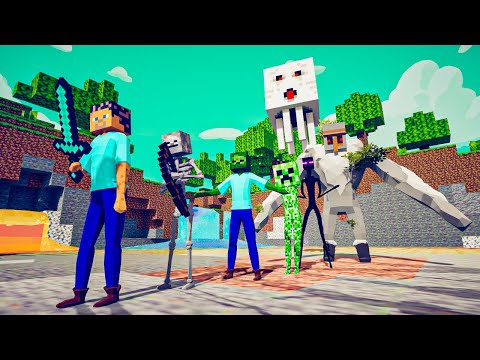 Minecraft Faction vs Every Other Faction - TABS