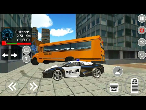 Mobil Polisi Ngebut Di Kota | Cop Driver: Impossible Police Car Stunt Simulator | Game Mobil Android