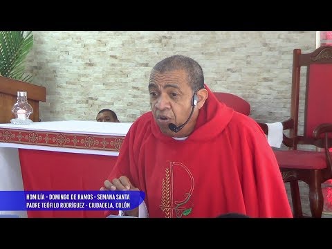 Padre Teófilo Rodríguez - Homilía - Domingo de Ramos