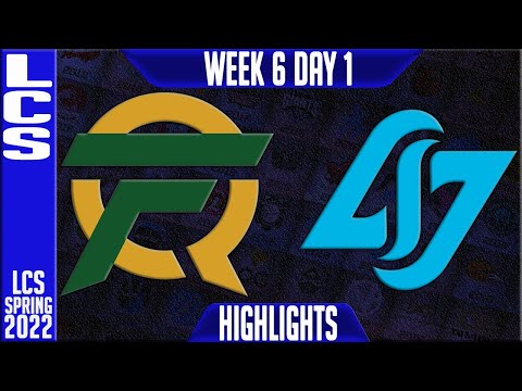 FLY vs CLG Highlights | LCS Spring 2022 W6D1 | FlyQuest vs Counter Logic Gaming