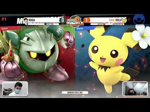 Tri-City Tumble 19: Ultimate Singles - Mada (Richter, Pichu) vs Viola (Metaknight) - W. Pools