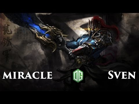 Dota 2 Miracle Sven Player Perspective Ranked Match Full Game