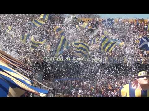 ""Recibimiento" - Rosario Central (Los Guerreros) vs Arsenal - 2016" Barra: Los Guerreros • Club: Rosario Central