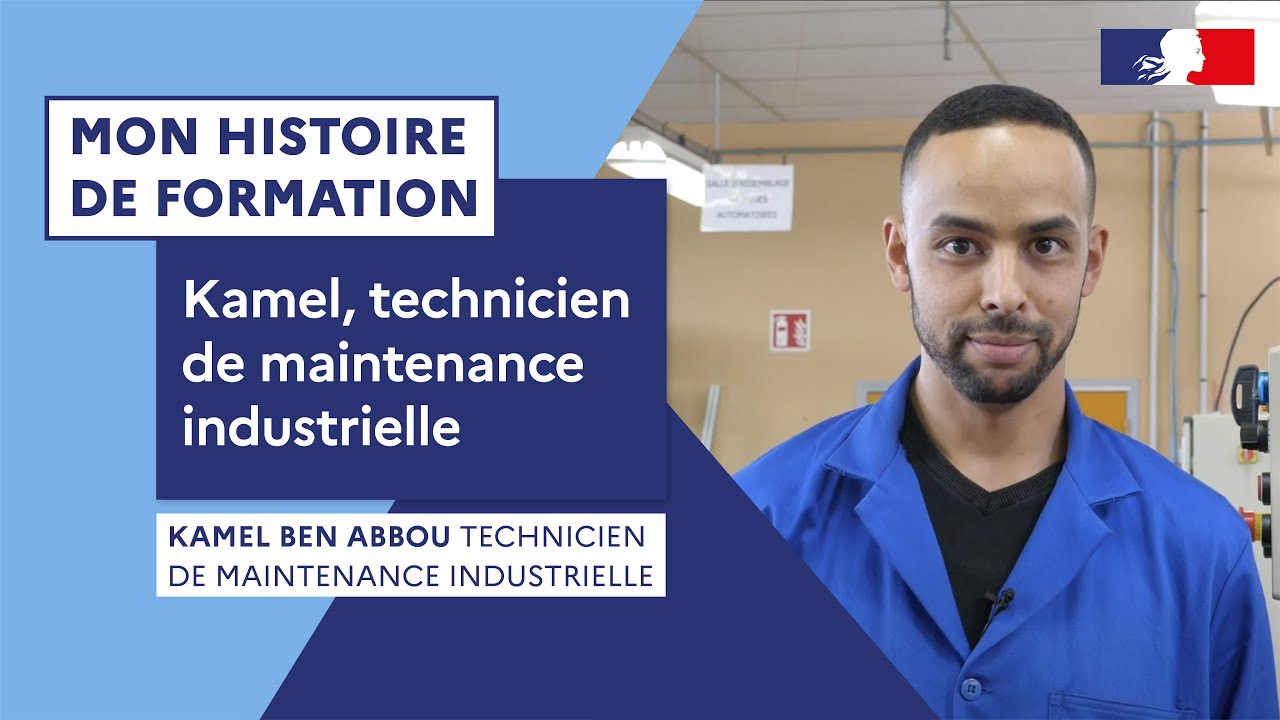 Mon histoire de formation – Kamel, technicien de maintenance industrielle