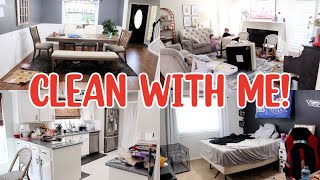 EXTREME DEEP CLEAN WITH ME & ORGANIZE & DECLUTTER! ALL DAY SPEED CLEANING MOTIVATION! MESSY HOUSE!