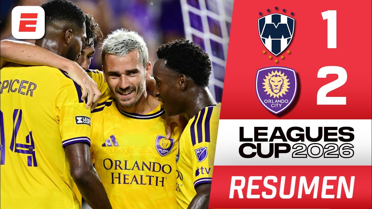 ANTOINE GRIEZMANN marcó y ORLANDO CITY venció por 2-1 al MONTERREY en debut de LEAGUES CUP | Resumen