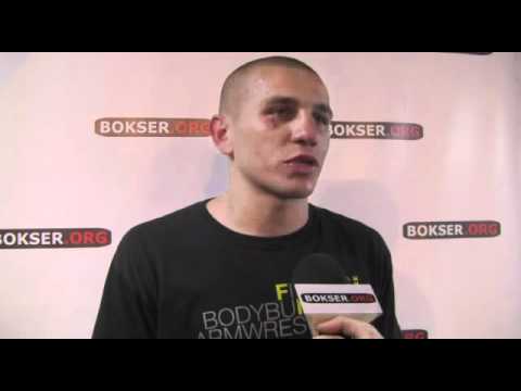 Tomasz Jabłoński po zajęciu 2. miejsca (75 kg) w Turnieju im. F. Stamma 2012