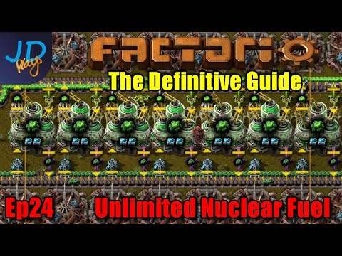 Factorio 1.0 The Definitive Guide Ep24 ⚙️Unlimited Nuclear fuel ⚙️Guide For New Players walkthrough