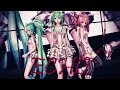 MMD ECHO By Gumi, Miku, Teto 