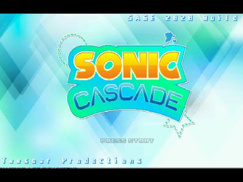 Sonic Cascade SAGE 2020 Build Fangame