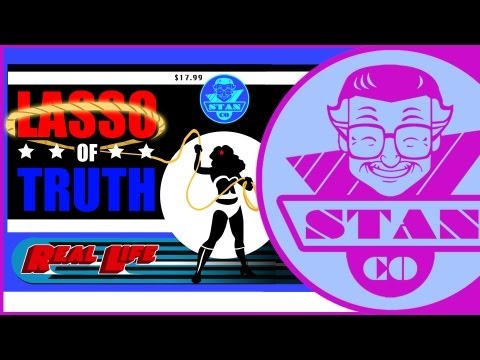 Stan Lee's Real Life "Wonder Woman" Lasso of Truth