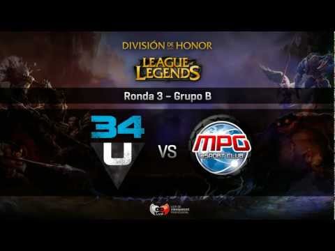 34United vs MundoProGamers - División de Honor de League of Legends (Ep. 12)