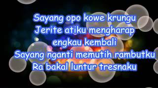 Download lagu LIRIK LAGU NDX AKA SAYANG mp3