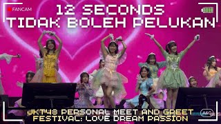 Download lagu JKT48 Team Love - 12 Seconds / Dakishimecha - Mini Live at Personal Meet & Greet Festival  mp3