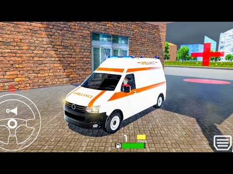 Ambulance Simulator 2021 - Emergency Van Driving Simulator - Android Gameplay #1